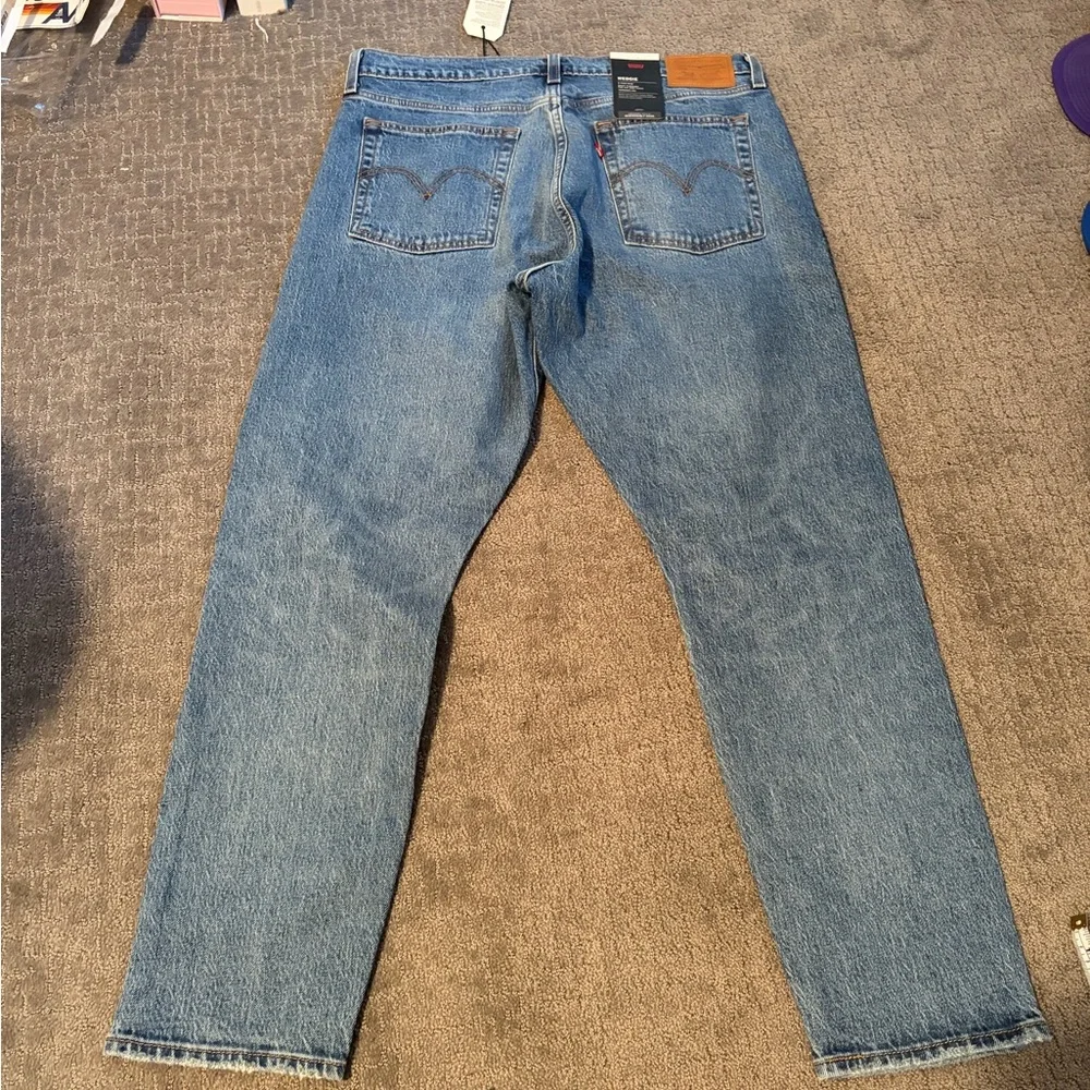 Levi's Blue Straight Leg Women's Jeans - Picture 8 of 9